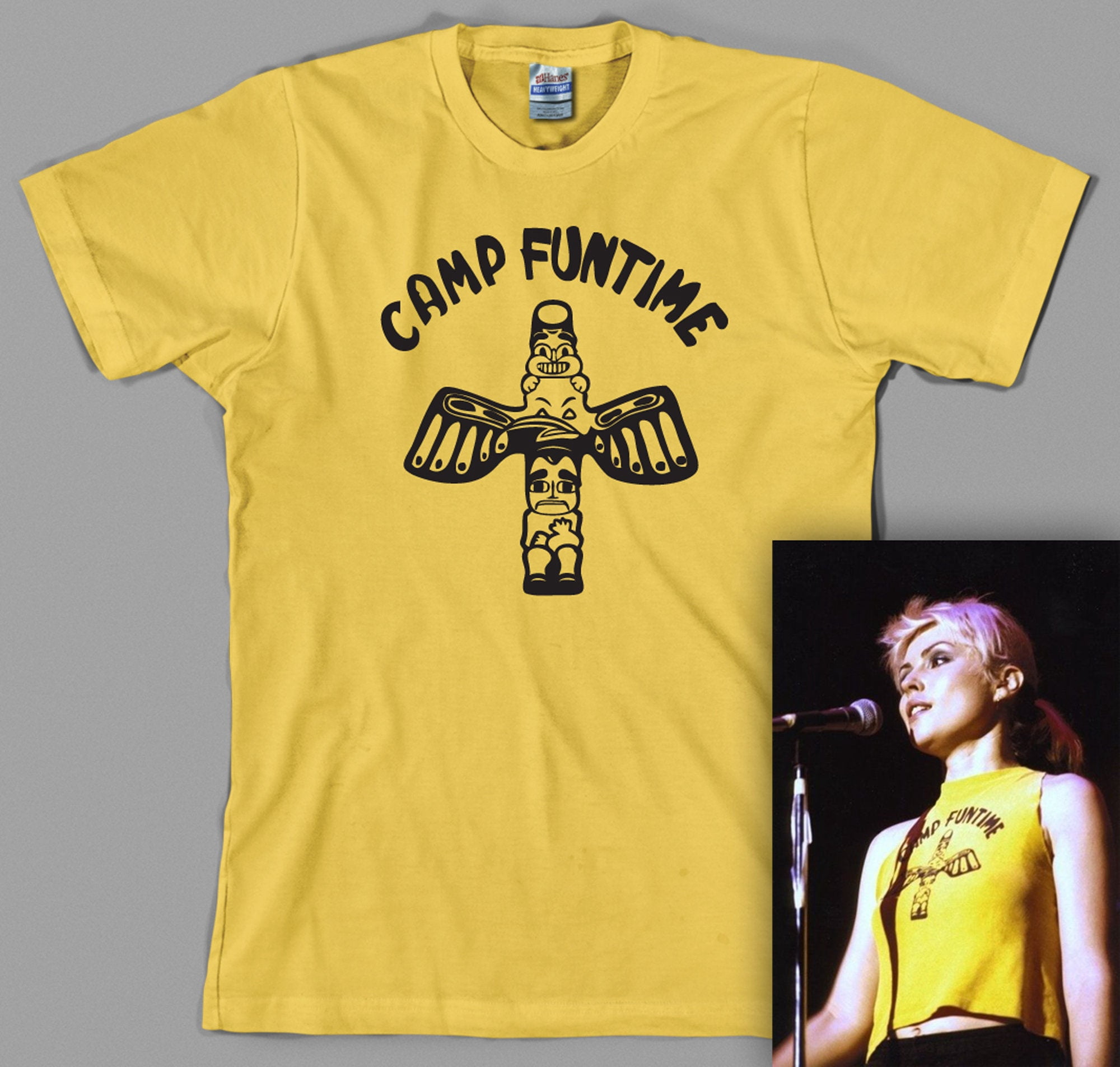 Robot Rave Alcatraz As Worn By Debbie Harry T-Shirt Cotton