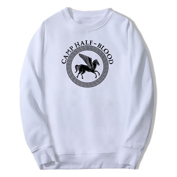 Camp Half-Blood Crewneck Long Sleeve Streetwear Men Women Pullover Sweatshirts