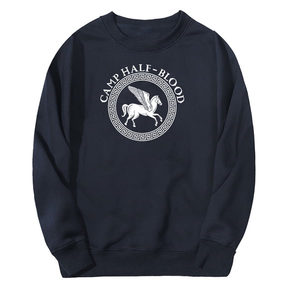 Camp Half-Blood Crewneck Long Sleeve Streetwear Men Women Pullover Sweatshirts