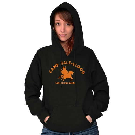 Camp Half Blood Greek Mythology Hoodie Sweatshirt Women Men Brisco Brands L