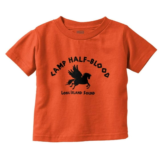 Camp Half Blood Greek Mythology Toddler Boy Girl T Shirt Infant Toddler Brisco Brands 2T