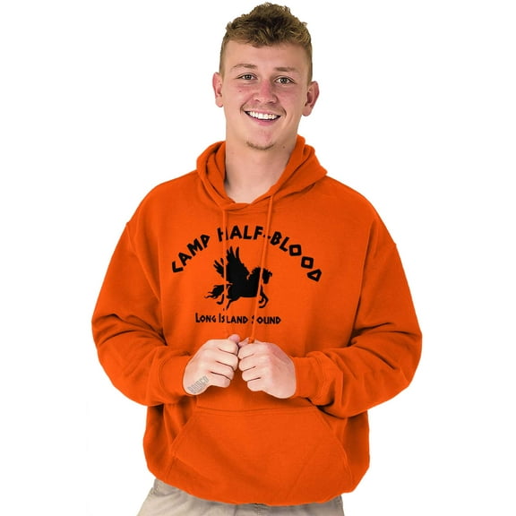 Camp Half Blood Greek Mythology Unisex Plus Fleece Graphic Hoodie Brisco Brands 2X