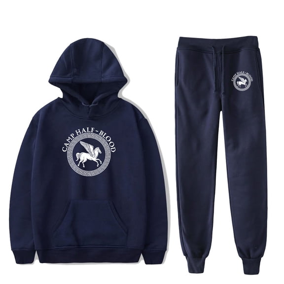 Camp Half-Blood Hoodies Jogger Pants Two Piece Sets Sweatshirts Sweatpants Men Women's Set