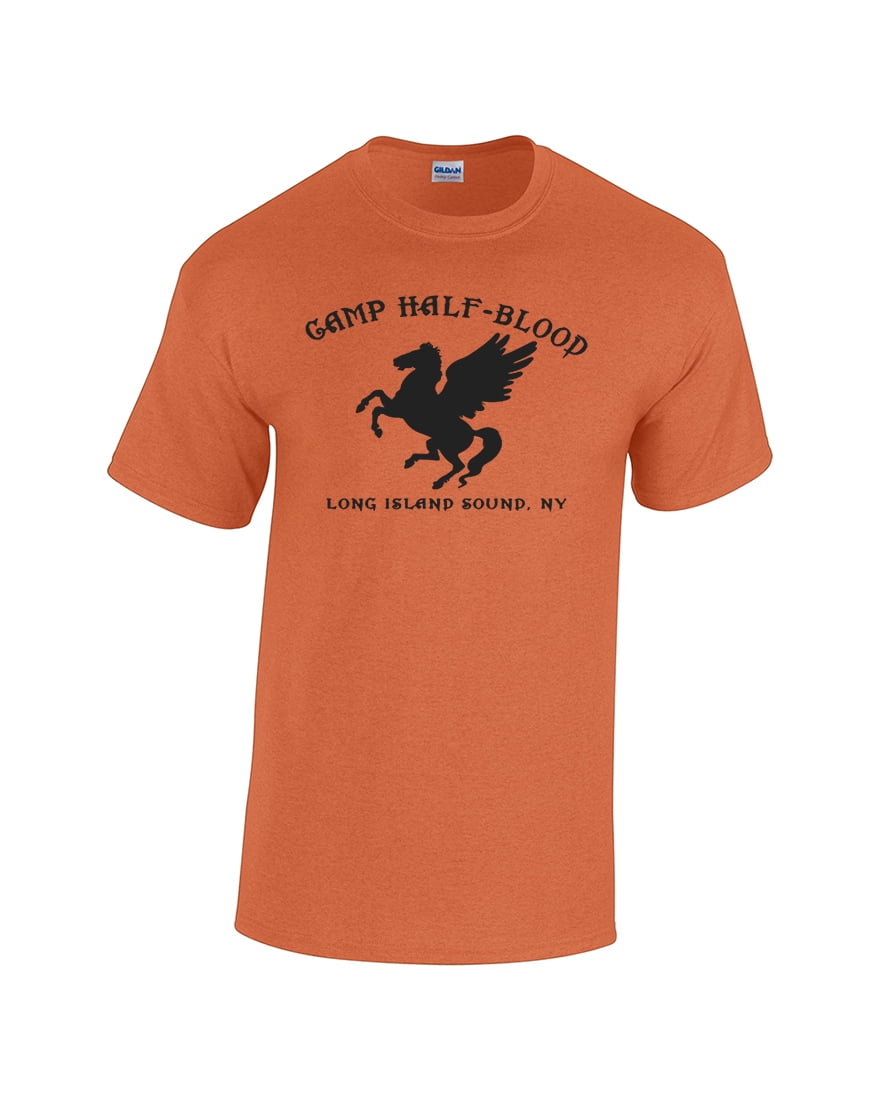 Camp Half Blood Tee Shirt Antiqueorange
