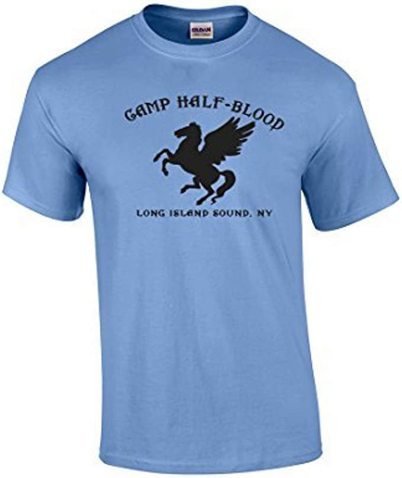 Camp Half Blood Kids T-Shirt Pegasus Horse Long Island Sound