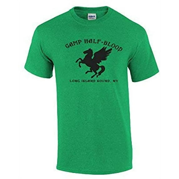 Camp Half-Blood Short Sleeve T-shirt-Kelly-Large