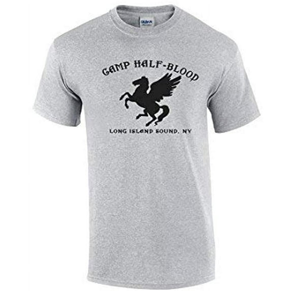Camp Half-Blood Short Sleeve T-shirt-Sportsgray-4Xl