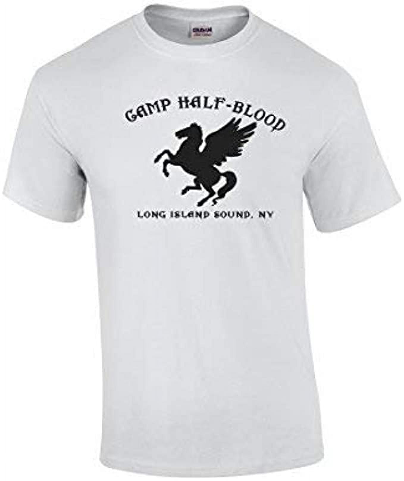 camp half blood T-Shirt for men Adult Unisex shirt Medium Black