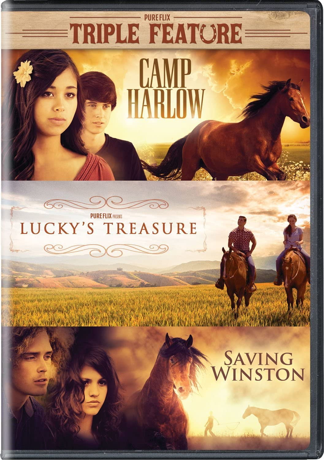 Camp Harlow/Lucky's Treasure/Saving Winston (Box Set) [DVD] - Walmart.com