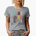 thumbnail image 1 of Camp, Hike, Repeat Art Merch Gift, Heather Grey T-Shirt, Medium, 1 of 5