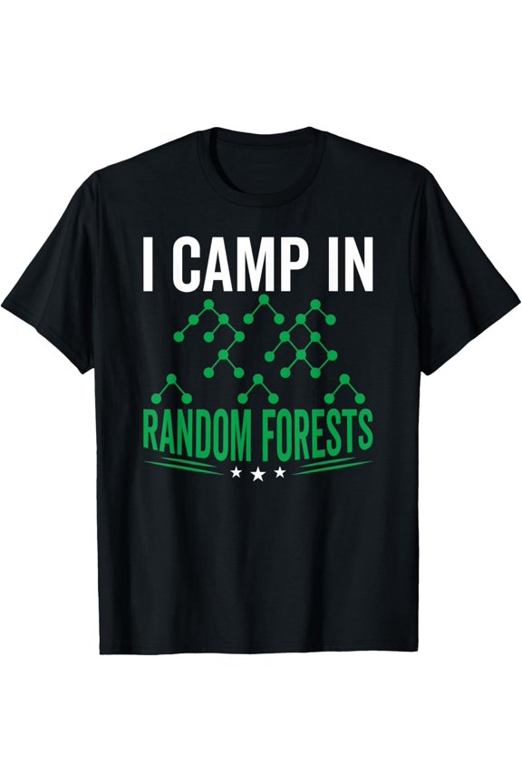 Camp In Forests Data Analyst Data Scientist Data Science T-Shirt