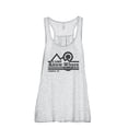 thumbnail image 1 of Camp Know Where Women's Fashion Sleeveless Flowy Racerback Workout Yoga Tank Top Sport Grey Large, 1 of 3