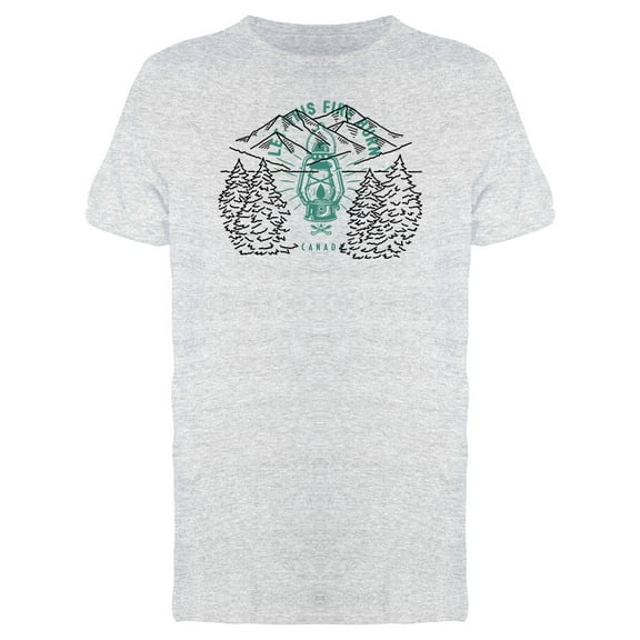 Camp Lets This Fire Burn Canada Tee Men's -Image by Shutterstock