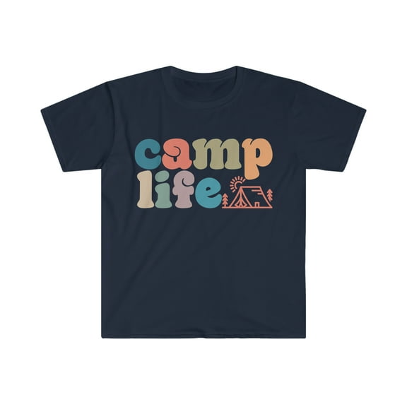 Camp Life Camping Shirt, Nature Shirt, Hiking Shirt, Outdoors T-Shirt