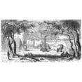 thumbnail image 1 of Camp Meeting 1862. Na Methodist Camp Meeting In America. Wood Engraving French 1862. Poster Print by, 1 of 3