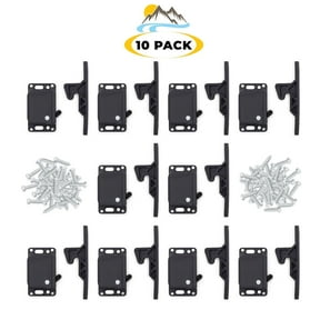 Camp'N 10 Pack RV Cabinet Door Latch - RV Drawer Latches and Catches for Campers, Trailers
