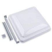 Camp'N 14 Inch Universal RV Roof Vent for Trailer, Camper - RV Roof Vent Covers (1-Pack)