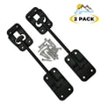 thumbnail image 1 of Camp'N 6" RV Door Holder and Latch - Camper & Trailer Door Catch - T Style - Black 2 Pack, 1 of 3