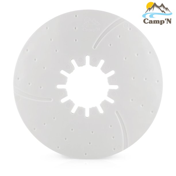 Camp'N Fifth Wheel Hitch Lube Plate 10" Ultra Low Friction Lube Disc