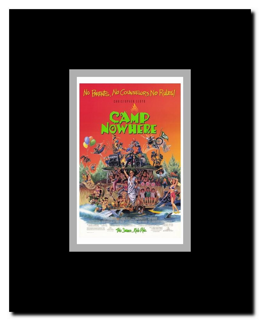 Camp Nowhere Framed Movie Poster