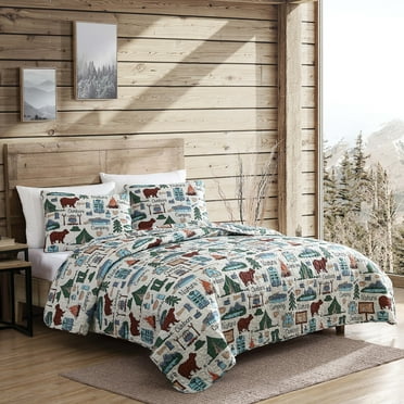 Camp Site Quilt Set King