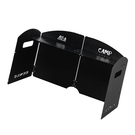 Camp Stove Windshield Plates Stove Windscreen Cooker Picnics Stove Windscreen for Outdoor Sports Enthusiasts