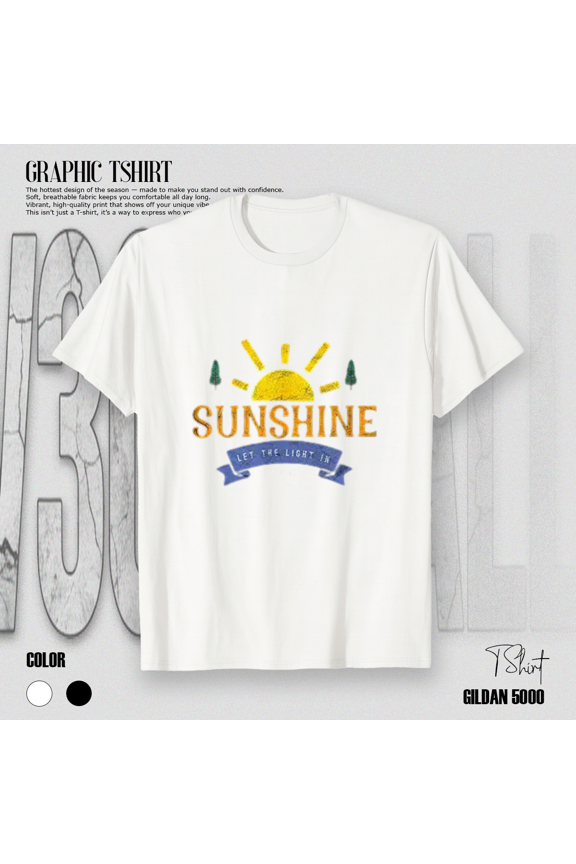 Camp Sunshine Summer Camp Staff Retro Vacation Group Uniform Tee Unisex T-Shirt, up to size 5XL