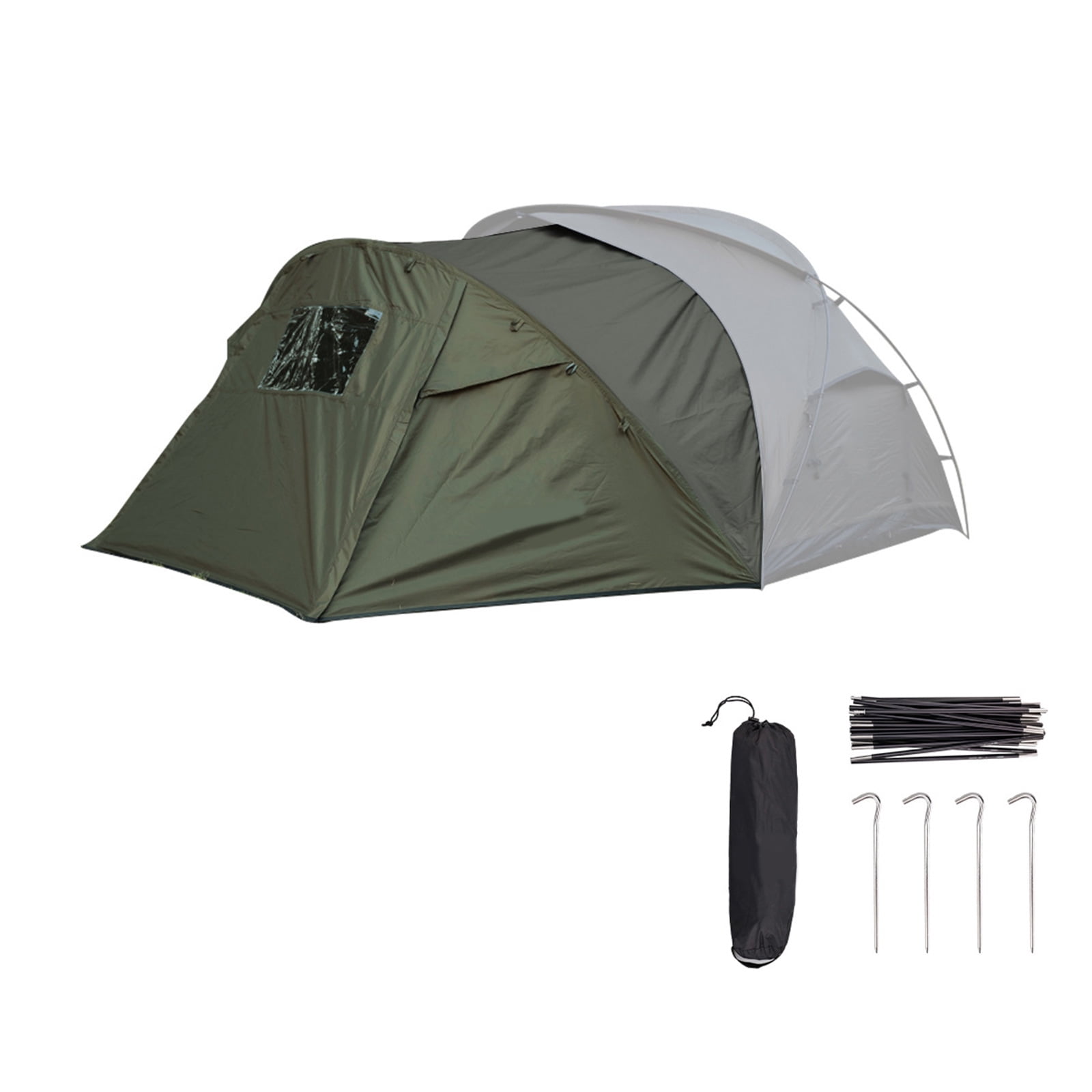 Camp Tent Extended Front for Outdoor Camping Includes Porch and ...