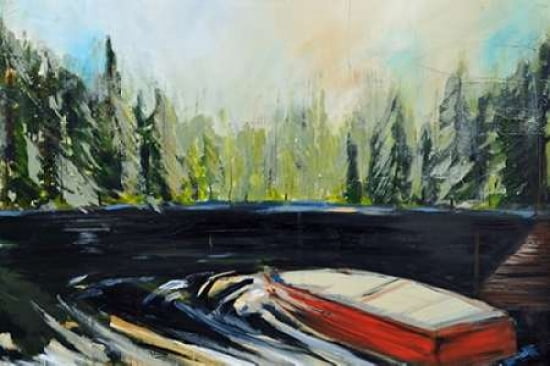 Camp Vibes Canvas Art - Melissa Lyons (12 x 18)