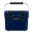 thumbnail image 1 of CAMP-ZERO 10 Liter 10.6 Quart Cooler with 2 Molded In Cup Holders, Navy, 1 of 10