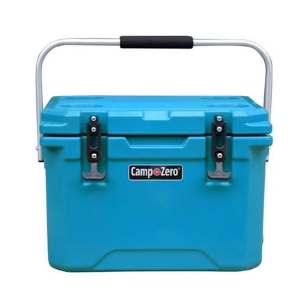 Camp-Zero  20 - 21.13 Qt. Premium Cooler with 4 Molded-In Cup Holders Turquoise