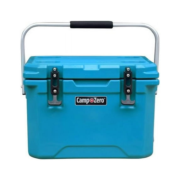 Camp-Zero 20 - 21.13 Qt. Premium Cooler with 4 Molded-In Cup Holders Turquoise