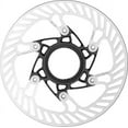 thumbnail image 1 of Campagnolo 03 Disc Brake Rotor - 140mm, Center Lock, Silver/Black, 1 of 2