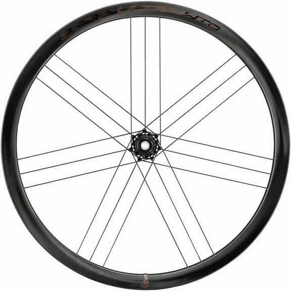 Campagnolo Bora Ultra WTO 35 C23 Front Wheel - 700c, 12 x 100mm, Center-Lock, 2-Way Fit, Carbon