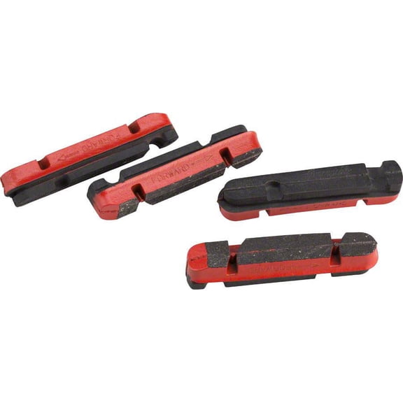 Campagnolo Carbon Rim Brake Pads, Shimano Holder, Set of 4, v2