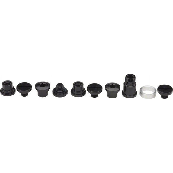 Campagnolo Power-Torque Chainring Bolt Kit, Black