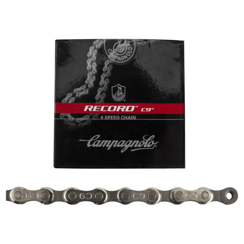Campagnolo Record Chain - 9-Speed, 114 Links, Silver - Walmart.com