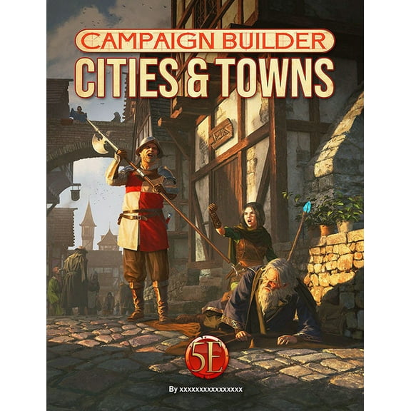 Campaign Builder: Cities and Towns (5e) (Hardcover)