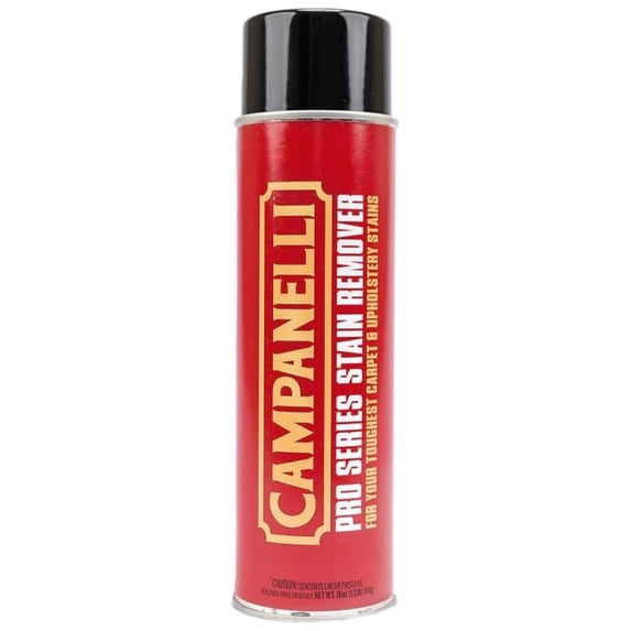 Campanelli Pro Series Stain Remover Point & Spray Carpet & Upholstery Cleaner for Pet Stains & Odors, Food Stains, Wine, Coffee, Dirt and More! – 18oz Aerosol