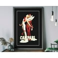 thumbnail image 1 of Campari Vintage Devil And Angel Print, Food & Drink Wall Art, Alcohol Advertising Poster Wall Art, Modern Wall Decor, 24x36 UNFRAMED, 1 of 2