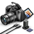 thumbnail image 1 of Campark 72MP Autofocus Digital Camera with 12X Option Zoom 4K/30FPS Video, 1 of 9