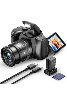 72MP Autofocus Digital Camera with 12X Option Zoom 4K/30FPS Video