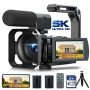 Campark 4K 30FPS Video Camera 42MP Photo 3” 270° Screen Digital Camcorder for Vlogging Youtube