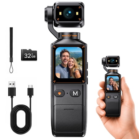 Campark 2K Vlogging Camera Video Camera Handheld Cameras Digital Video Recorder