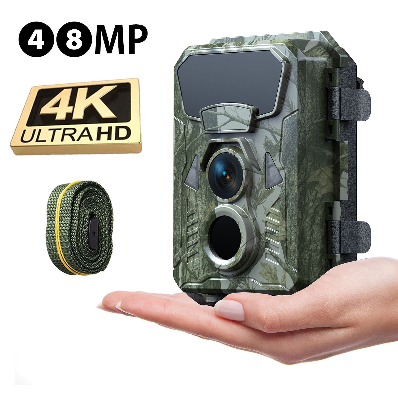 Campark TC30 Trail Camera 4K 48MP, Night Vision, Motion Activated