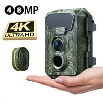 Campark TC33 Trail Camera 4K 48MP Deer Game Hunting Camera with Infrared Sensors Motion Activated Night Vision Waterproof for Wildlife Trail Monitor