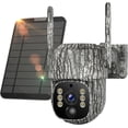 thumbnail image 1 of CAMPARK 4G Lte AI Trail Camera with Unlimited Data & Live Streaming, 360° View Solar Powered Game Camera, Night Vision, Auto Tracking Cellular Smart Security Camera for Hunting & Outdoor Security, 1 of 12