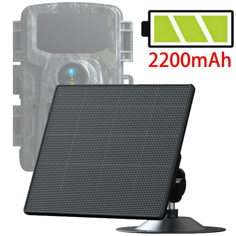 Campark Trail Camera Solar Panel Waterproof DC 6V Solar Charger