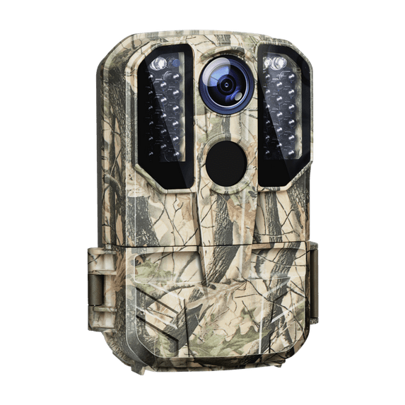 Campark WiFi Trail Camera 24MP 1296P Bluetooth Game Camera with Night Vision Waterproof IP66 Motion Activated