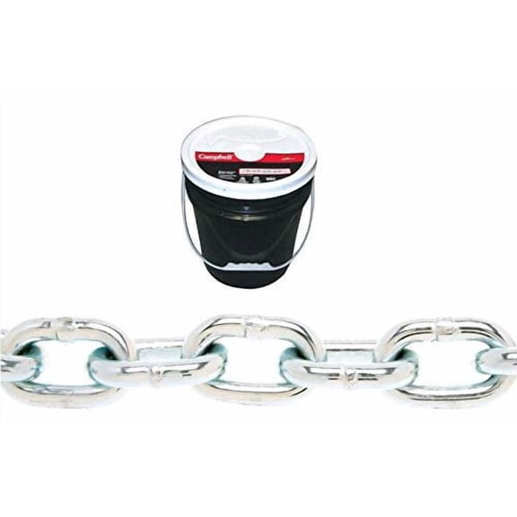 Campbell 0140823 1/2" X 40' Proof Coil Chain Round Pail